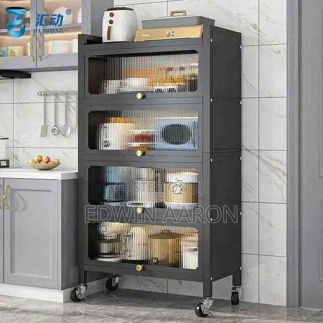 5 Layers Kitchen Organizer With Wheels