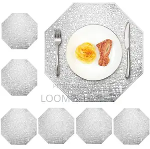 6pcs Octagon Placemats
