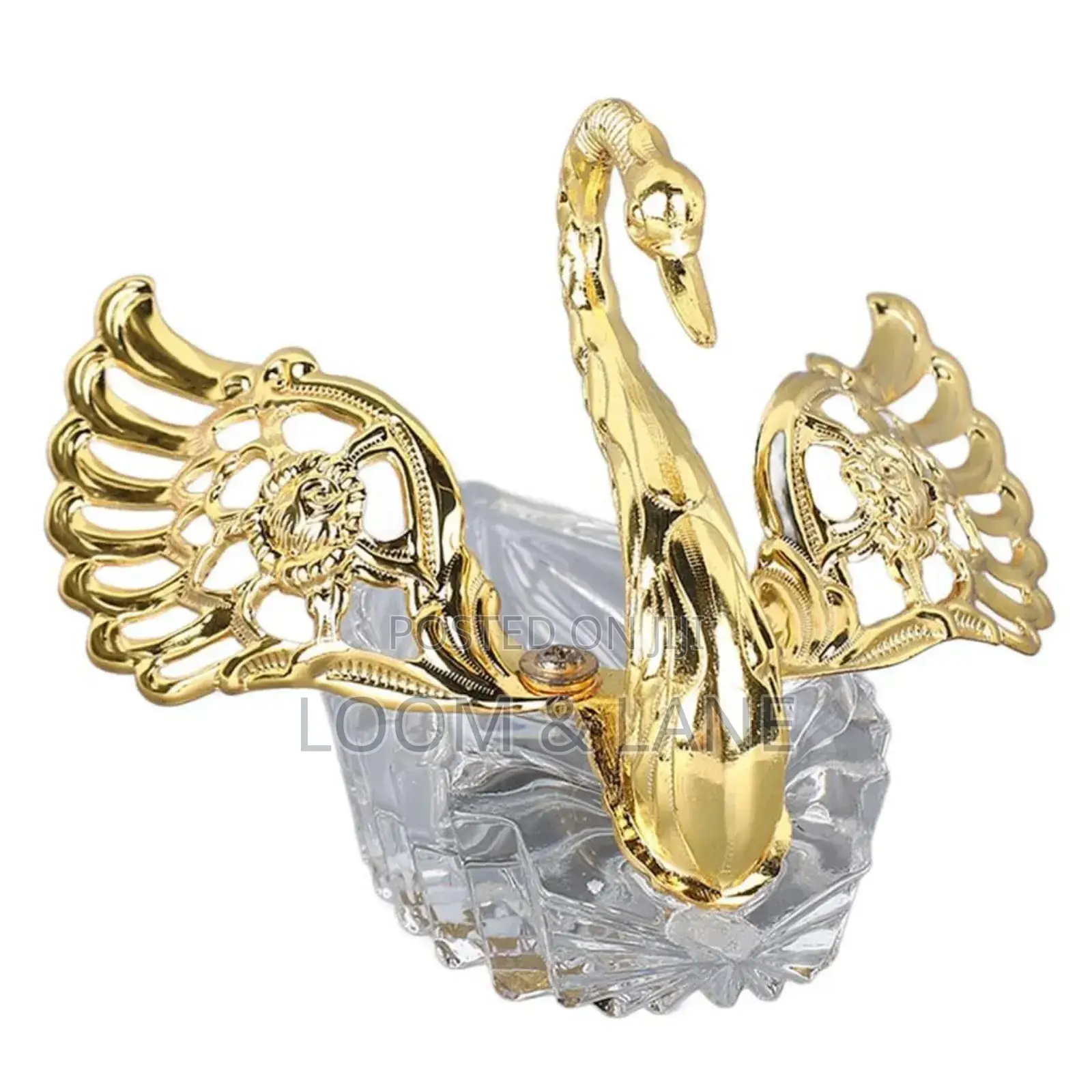 Multipurpose Golden Condiment Sugar Container