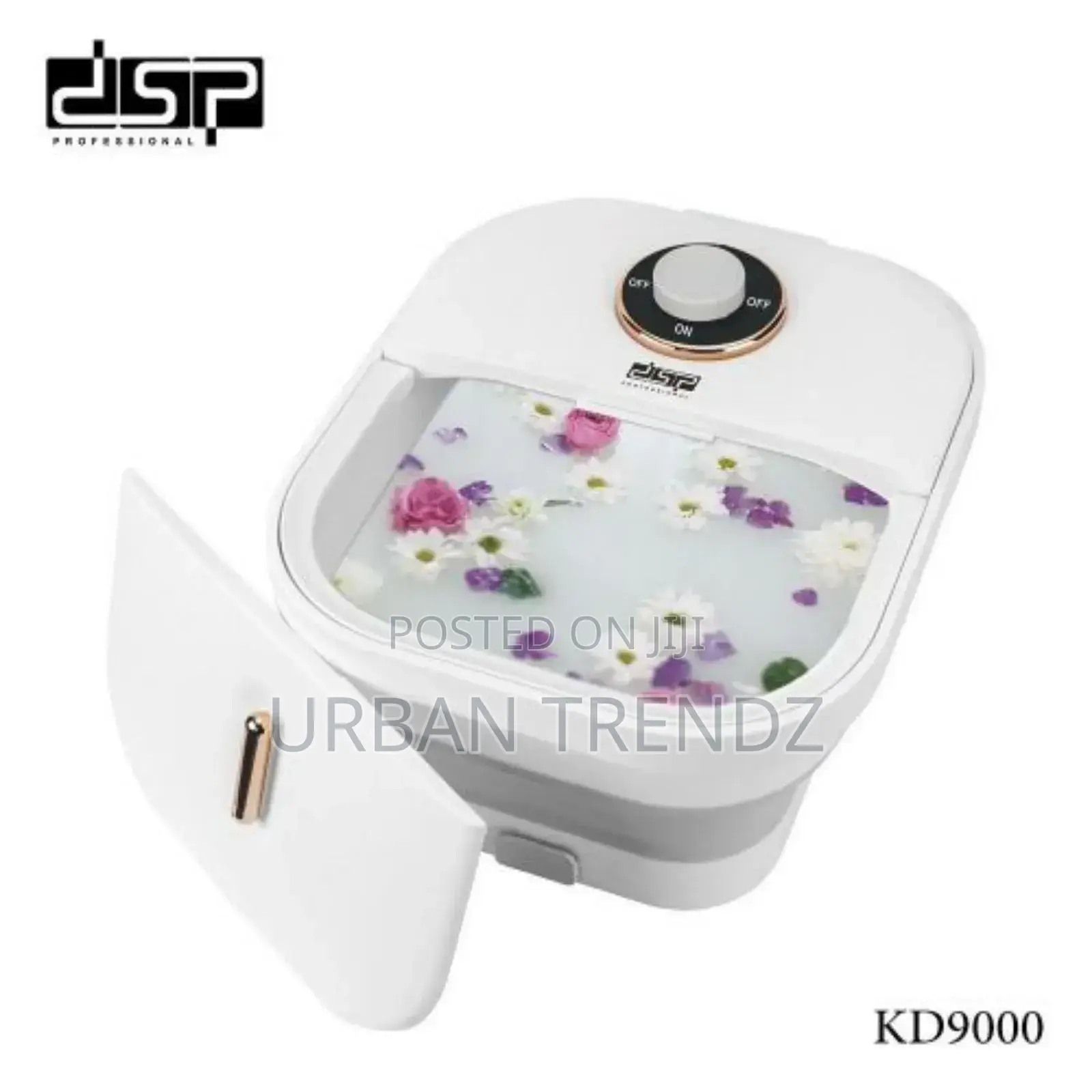 Electric Foot Bath Roller Massage Machine -Multicolour
