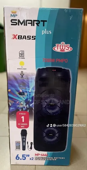 Smart Plus Rechargeable Speaker 6.5"