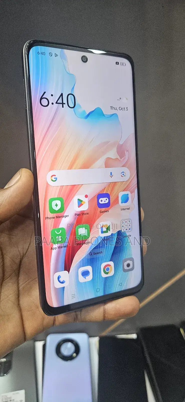 Oppo A58 128 GB Black