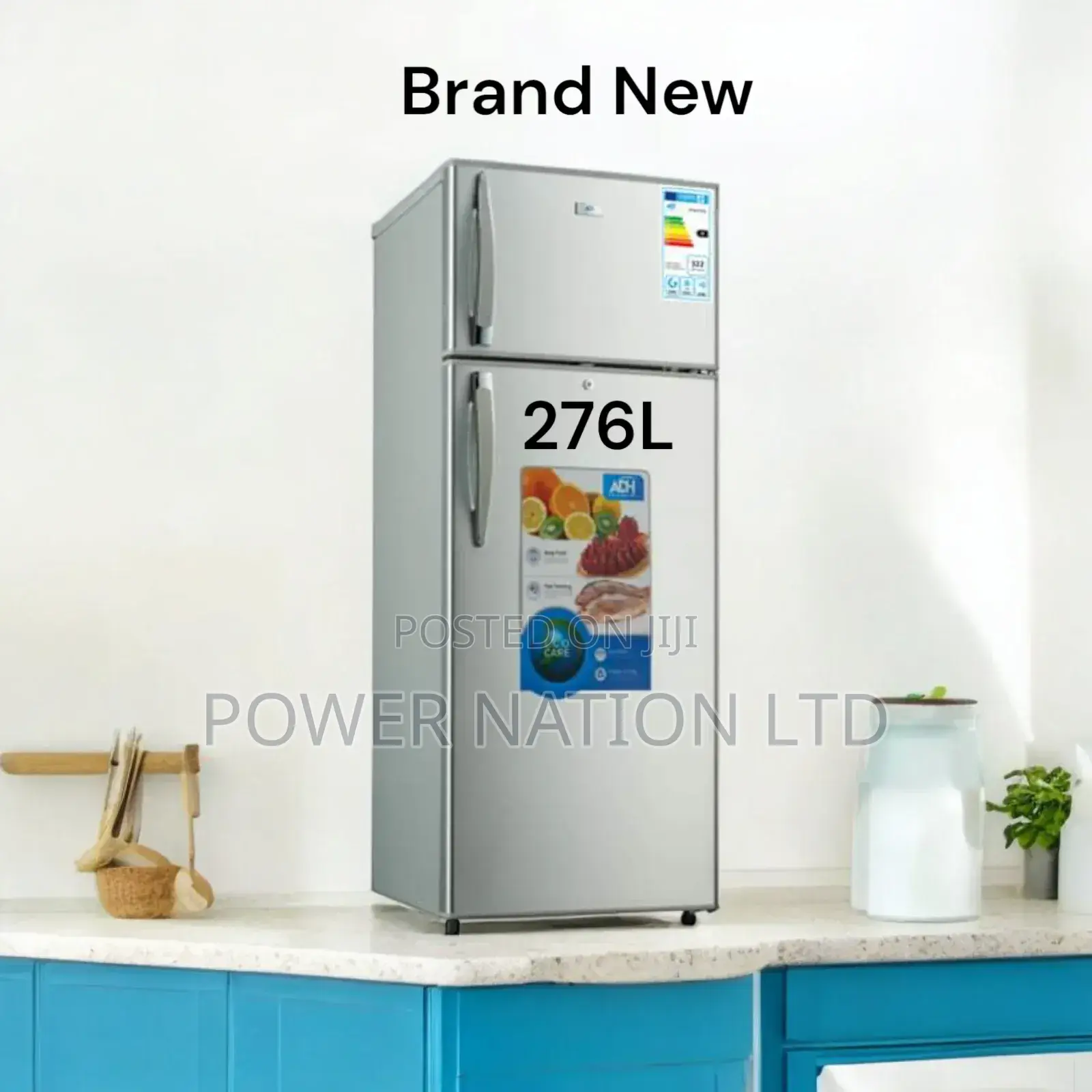 276l Adh Double Door Fridge