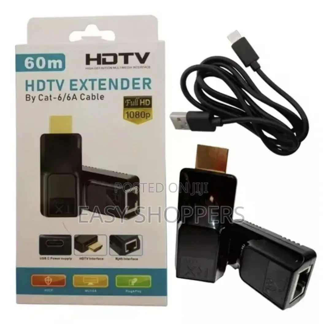 HDMI Extender 60M Rj45 Multimedia Interface