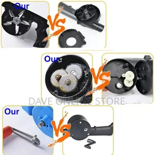 Manual Air Blower, Black, for Fire Starters, , BBQS