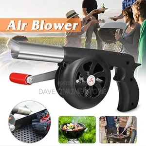 Manual Air Blower, Black, for Fire Starters, , BBQS