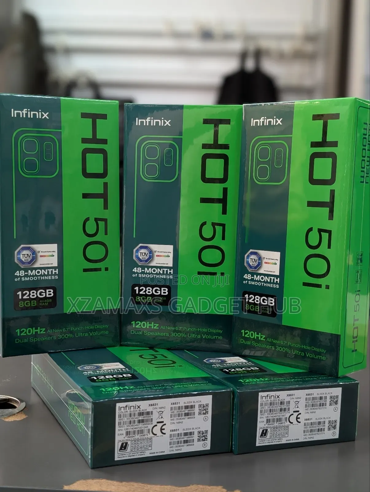 New Infinix Hot 50i 128 GB Black