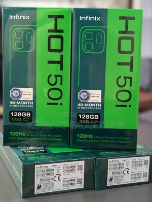 New Infinix Hot 50i 128 GB Black