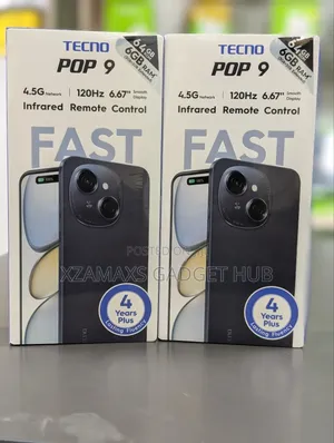 New Tecno Pop 9 64 GB Black