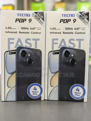 New Tecno Pop 9 64 GB Black
