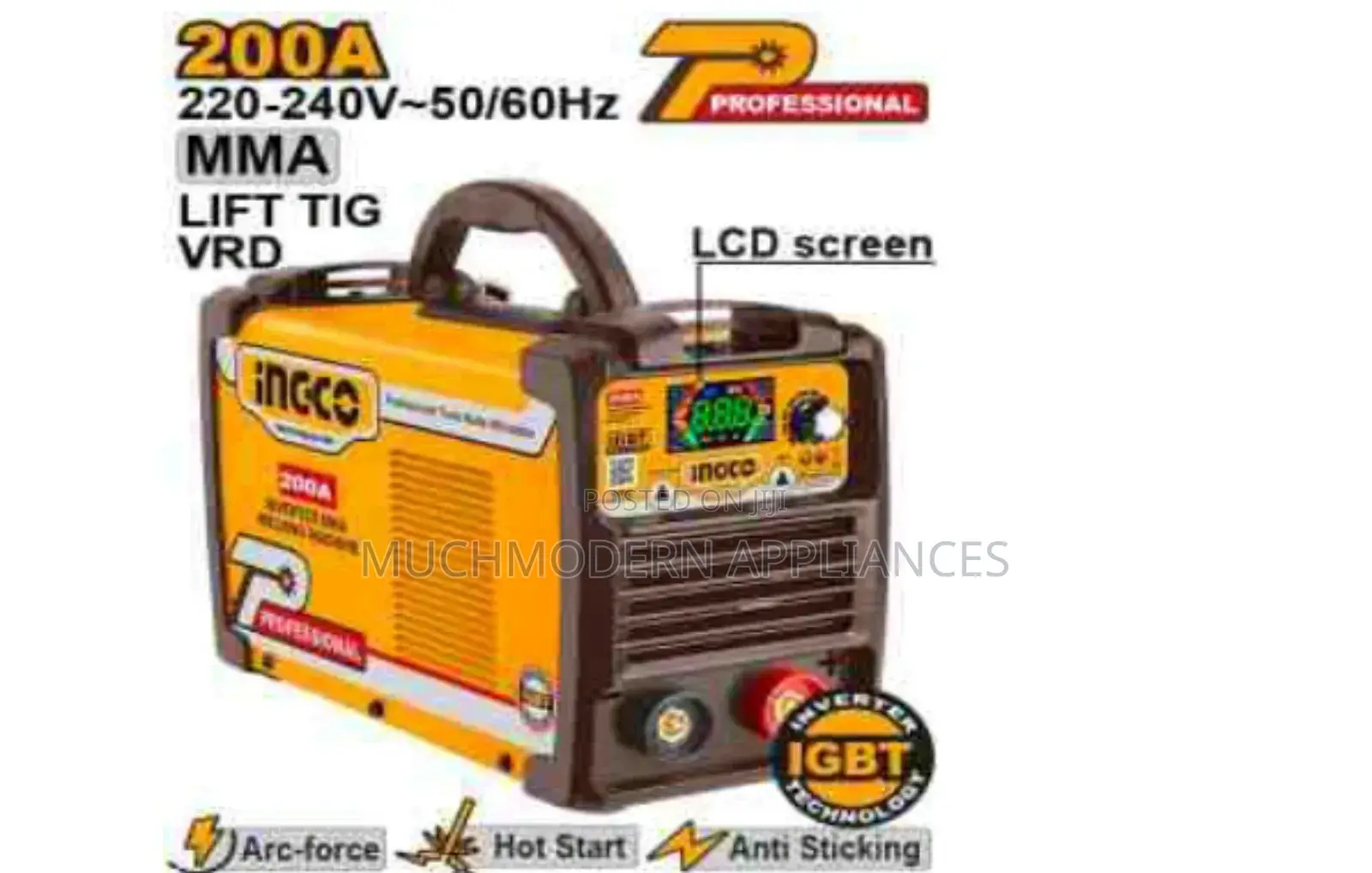 Inverter MMA/TIG Lift 200A Welding Machine