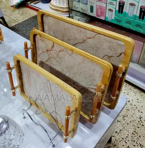 Serving Tray Marble 3pcs