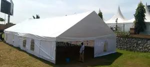 500 Seater Tent White PVC Material