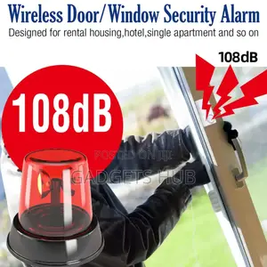 Wireless Anti-Theft Remote Magnetic Door Sensor Alarm