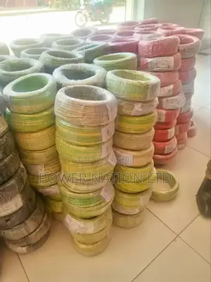 1.5mm Single Core Cable Wire Green Yellow Color