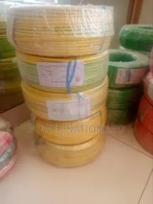 2.5mm Single Core Cable Wire Green Yellow Color