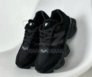 Original Triple Black Suede New Balance 9060 Sneakers