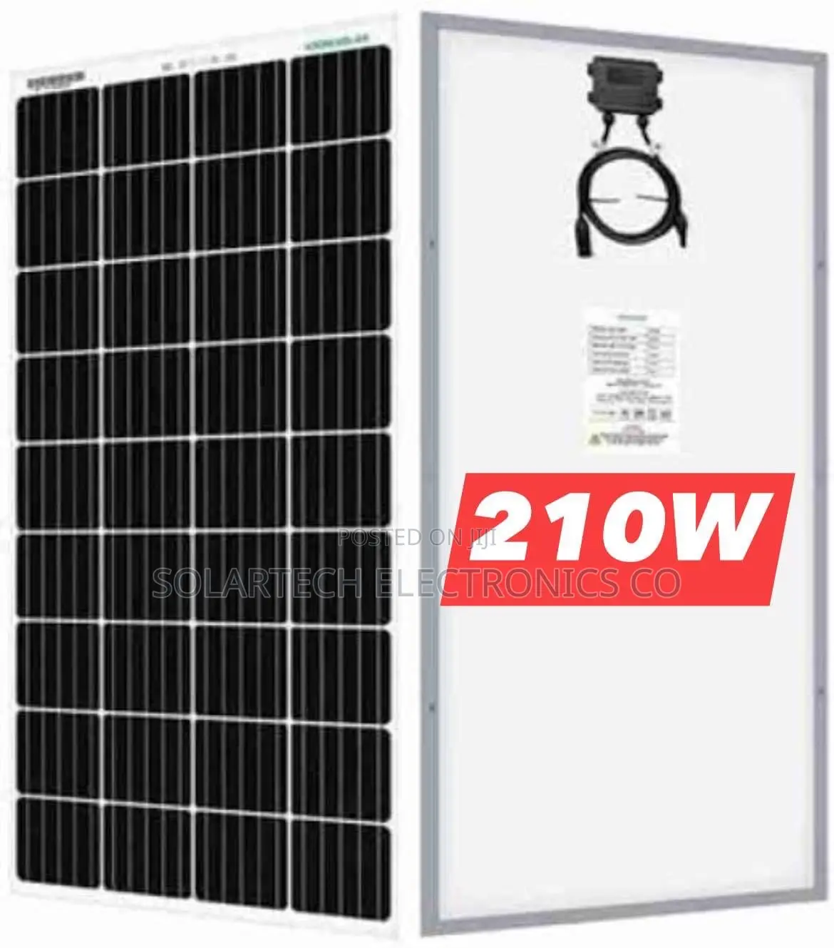 210W Mono Crystalline Panels/ Sun Power