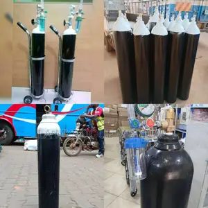 Full Set Of A 10l Oxygen Cylinder