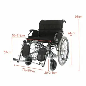 Heavy Duty Wheelchair for a Fat and Over Sized Person