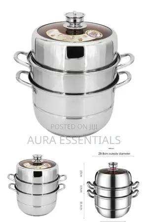 Multi-Purpose Stainless Steel Steamer