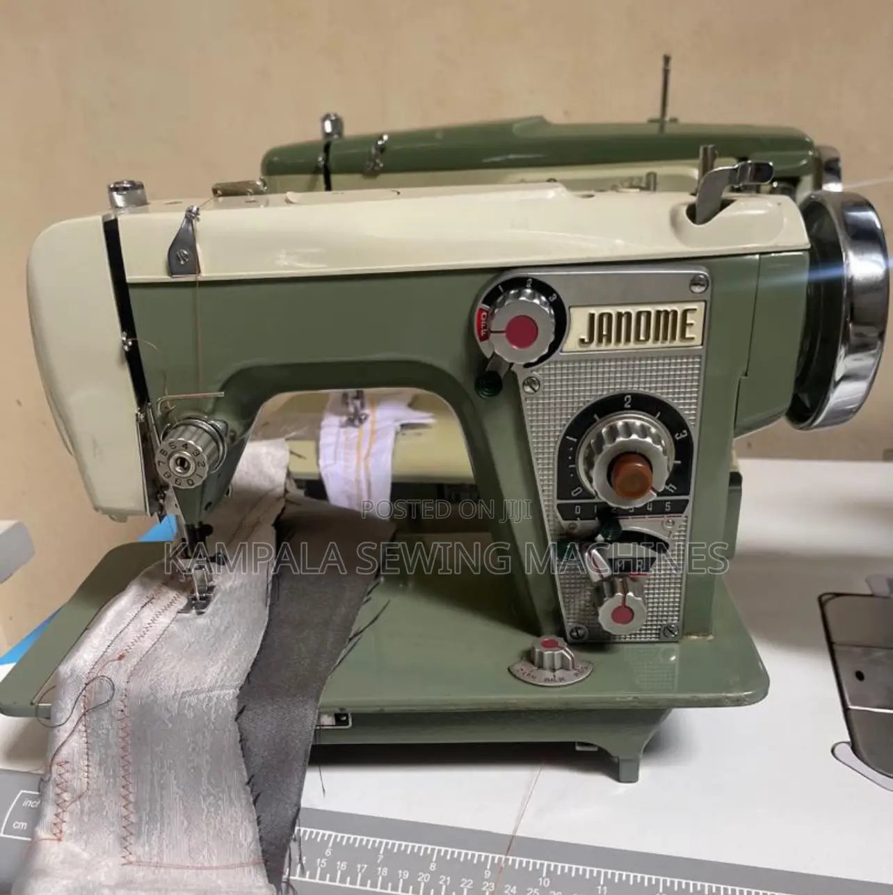 Janome Design Zigzag Sewing Machines Complete Set