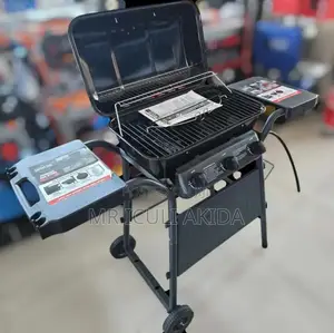 3burner Commercial Outdoor Propane Gas BBQ Roasting Grill