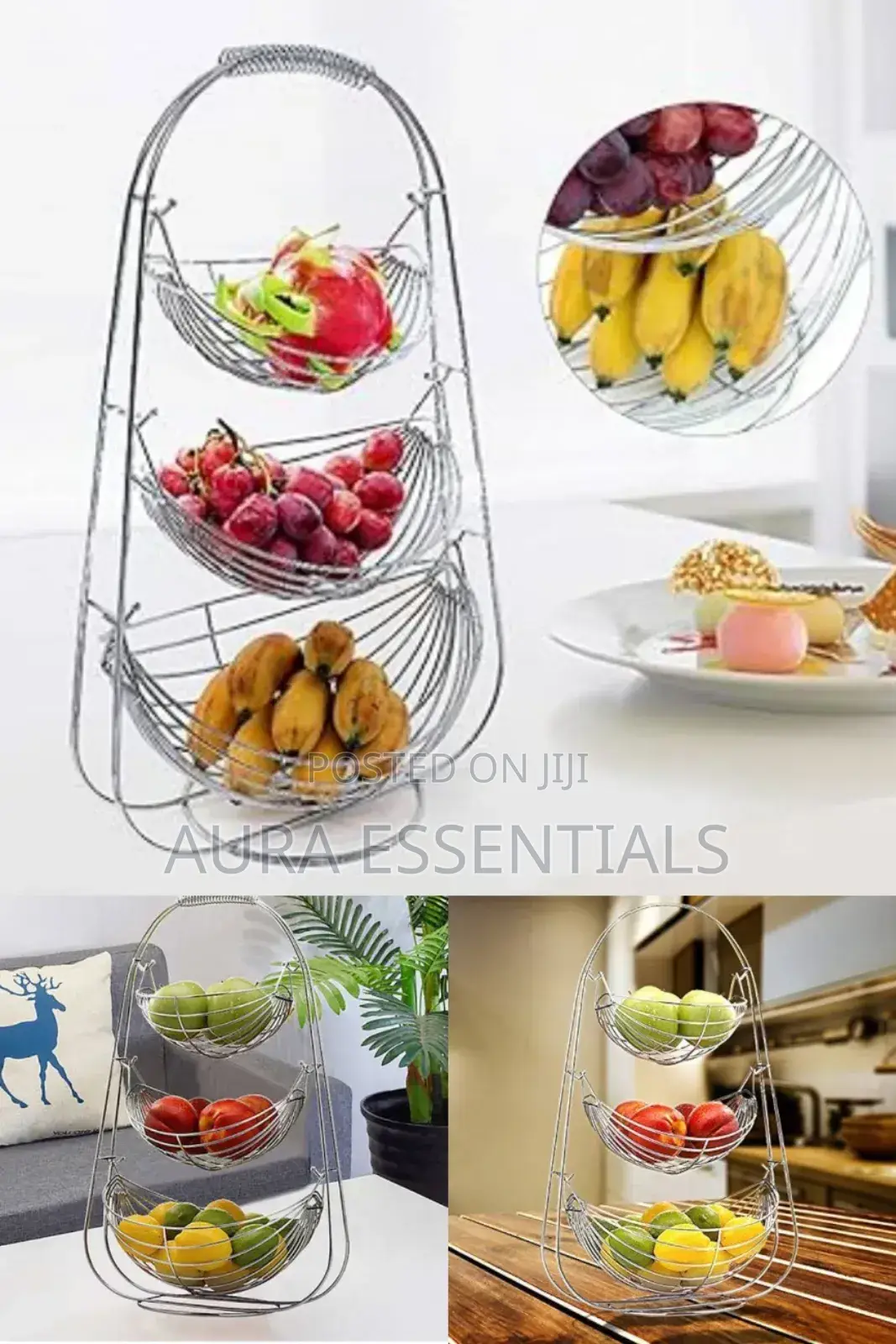 Fruit Basket 3 Tier Fruit Storey
