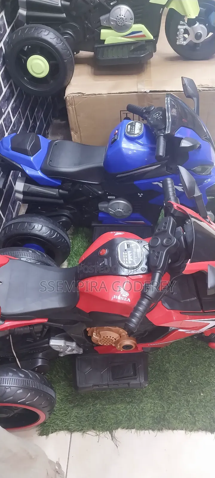 Baby Motor Bike With Bluetooth Player