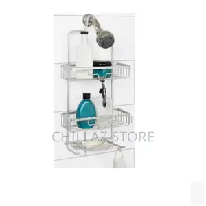 3 Tier Aluminum Hanging Shower Caddy.