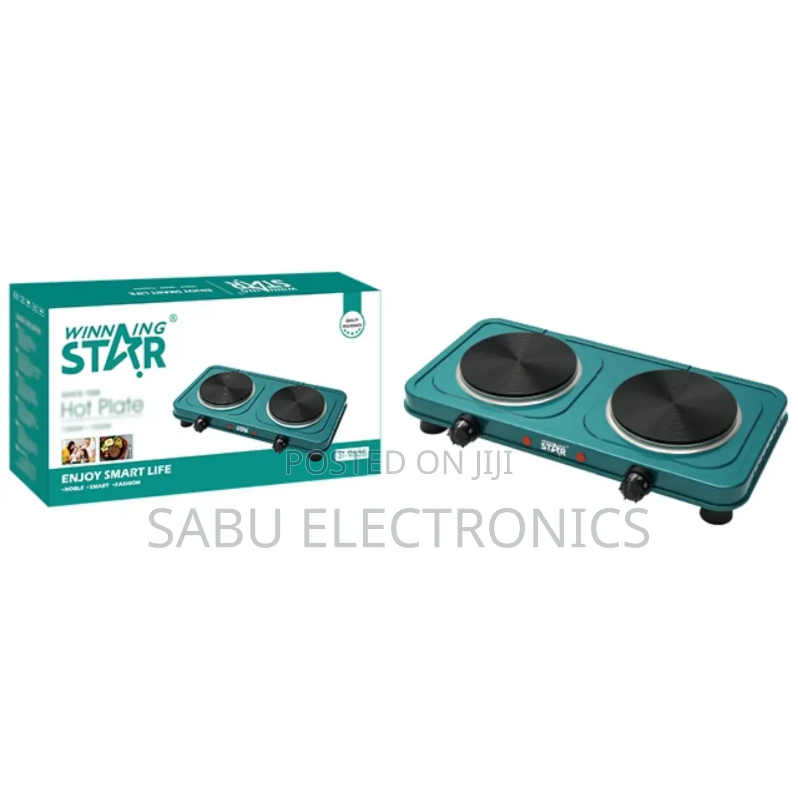Winning Star Fast Cooking Hot Plate 2000W - Double Burner*