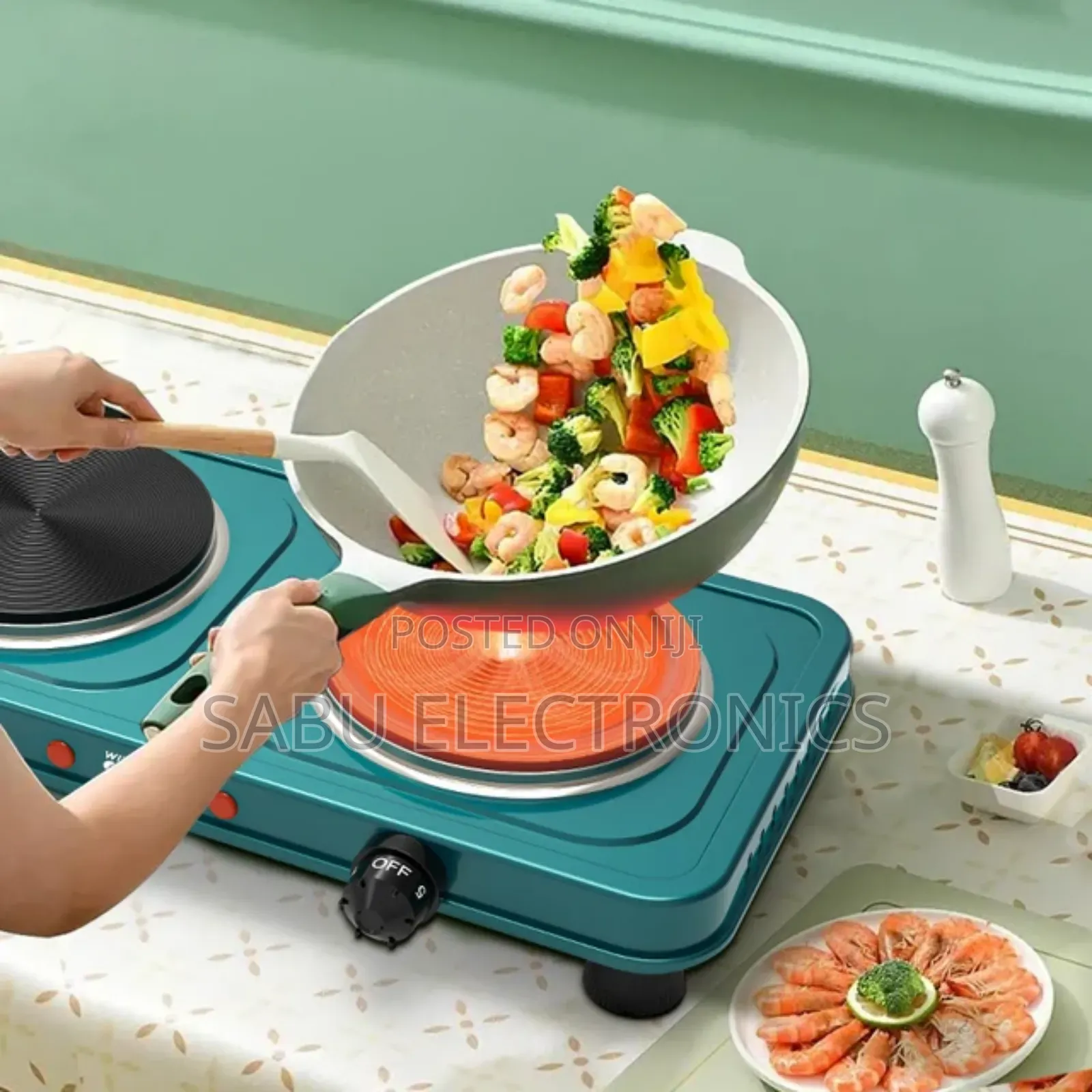 Winning Star Fast Cooking Hot Plate 2000W - Double Burner*