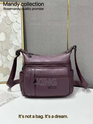 High-End Vintage Shoulder Bag