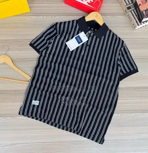 Approved Collar Stripes T-Shirt