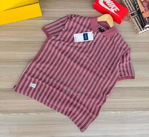 Homage Collar Stripes T-Shirt