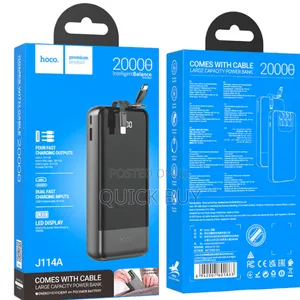 Premium Hoco 20000mah Fast Charging Potable Power Bank