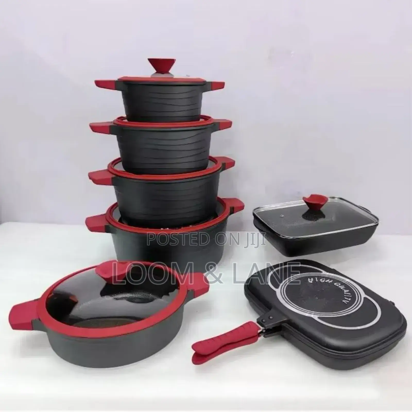 Casting Non Stick Cookware Set With Frying Pan