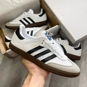 Classy Adidas Samba OG "White Black"