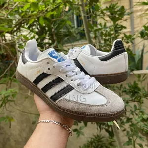 Formal Adidas Samba OG "White Black"