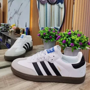 First Star Adidas Samba OG "White Black"