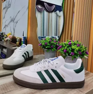 First Star Adidas Samba OG "White Black"