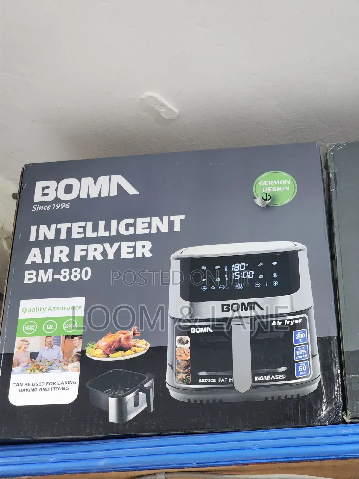 Intelligent Boma Air Fryer