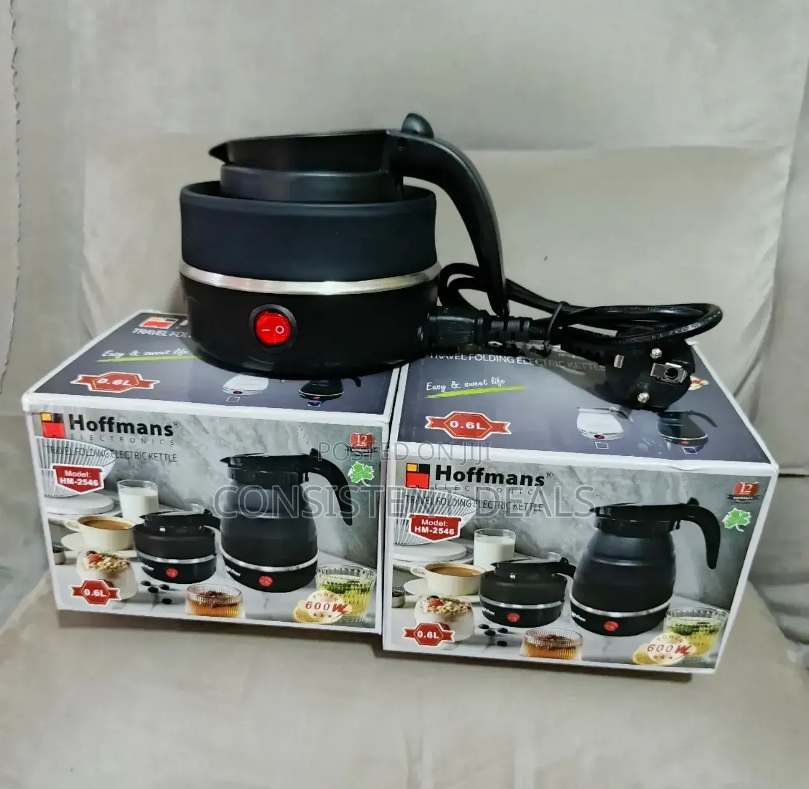Hoffman Electric Foldable Kettle