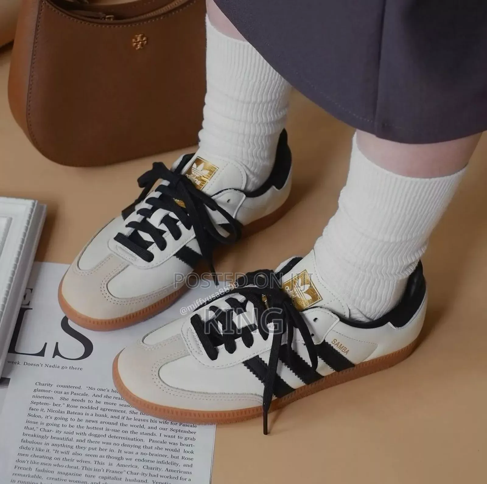 Alluring Adidas Samba OG "White Black"