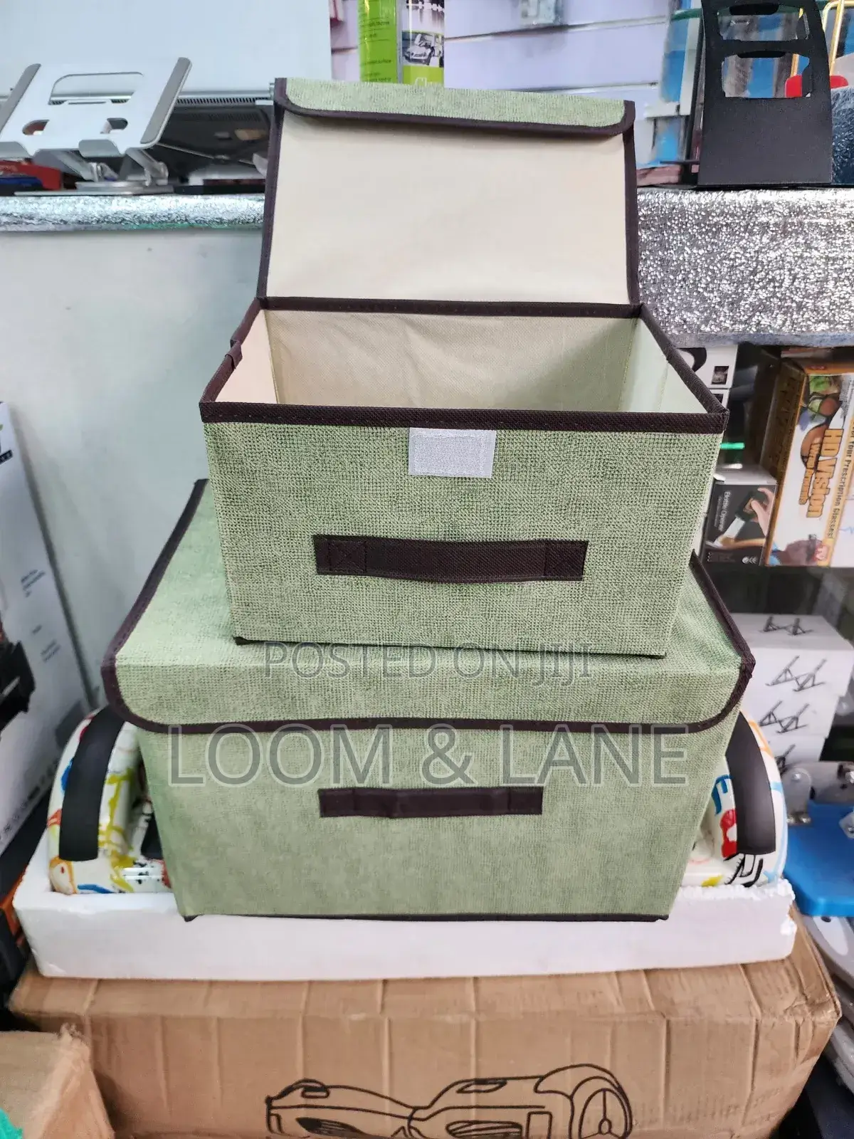 2pcs Clothes Storage Organizer/ Boxes