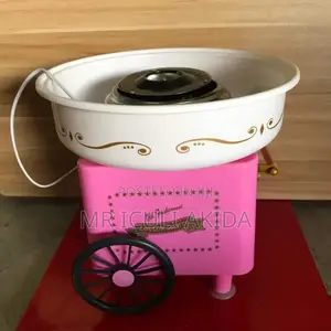 Mini Pink Vintage Electric Cotton Candy Floss Maker Machine