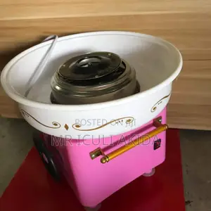 Mini Pink Vintage Electric Cotton Candy Floss Maker Machine