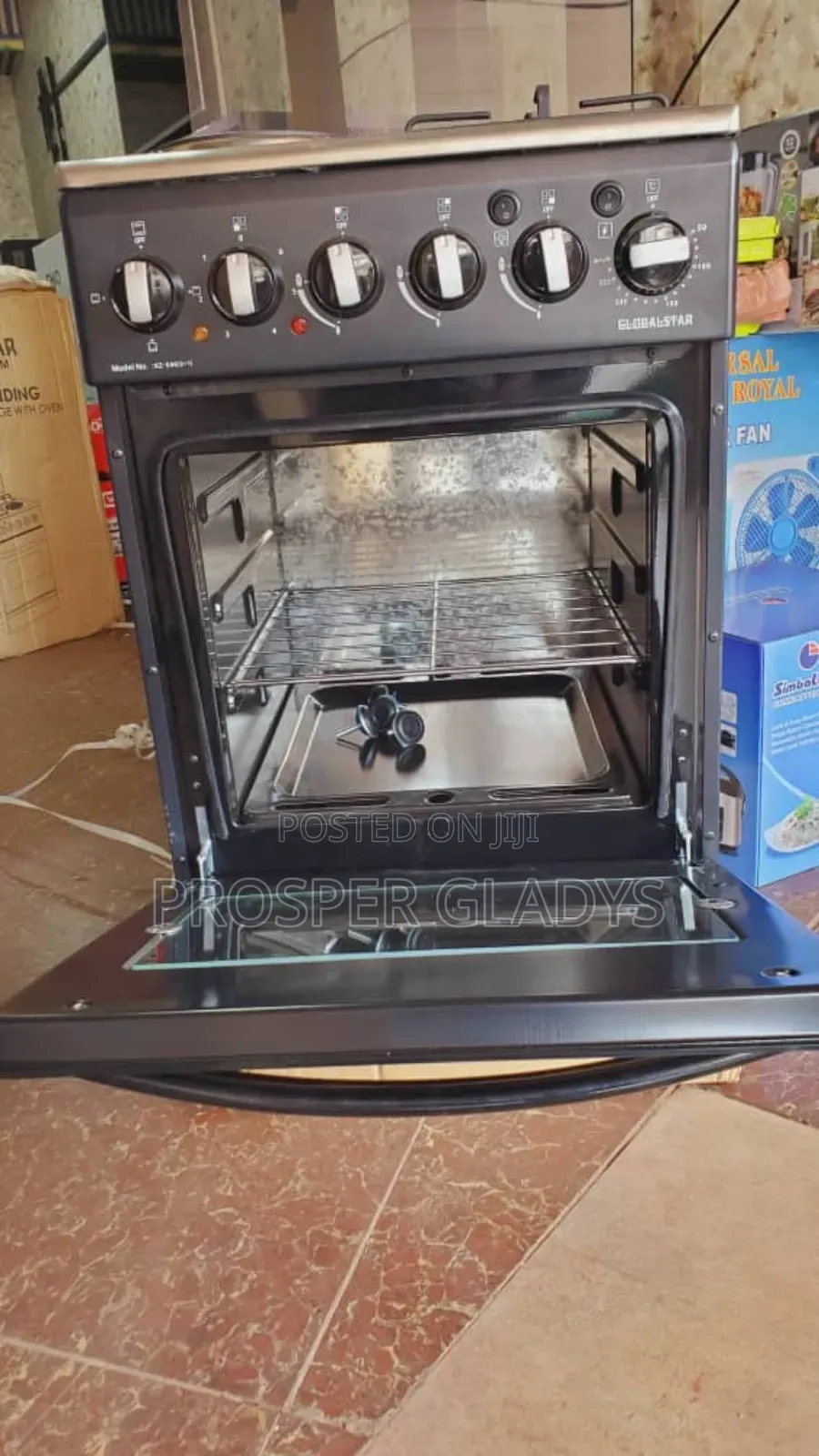 3+1 Global Star Gas Cooker