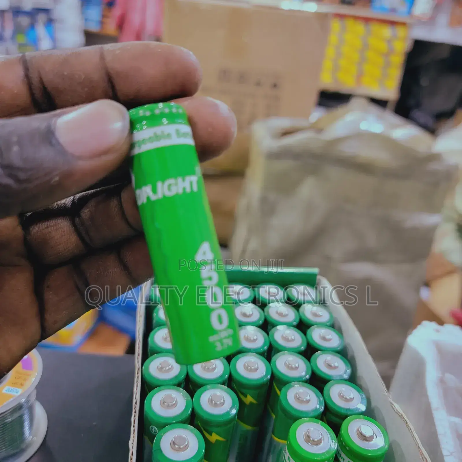 Dplight 3.7v Rechargeable Batteries.