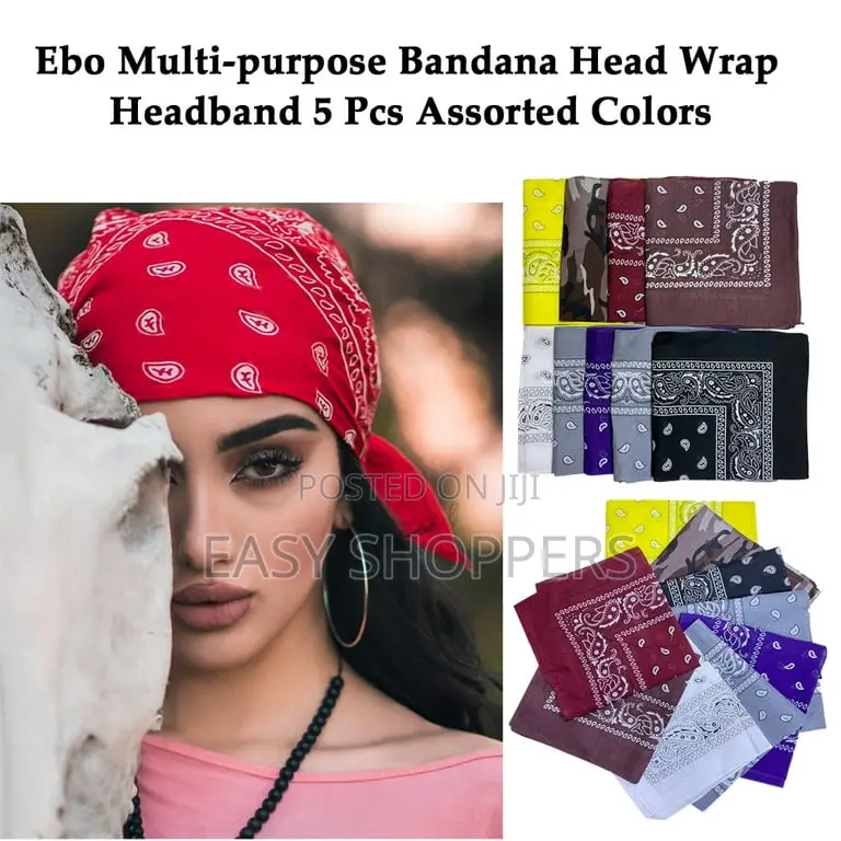 Head Wrap Bandana Multiple Colours